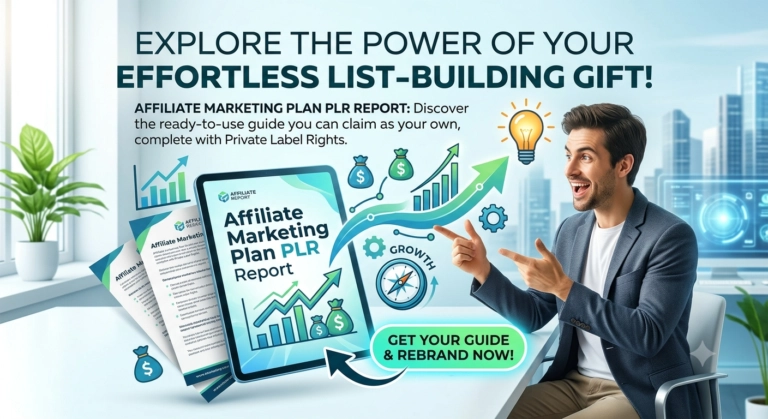 Affiliate Marketing Plan PLR Report