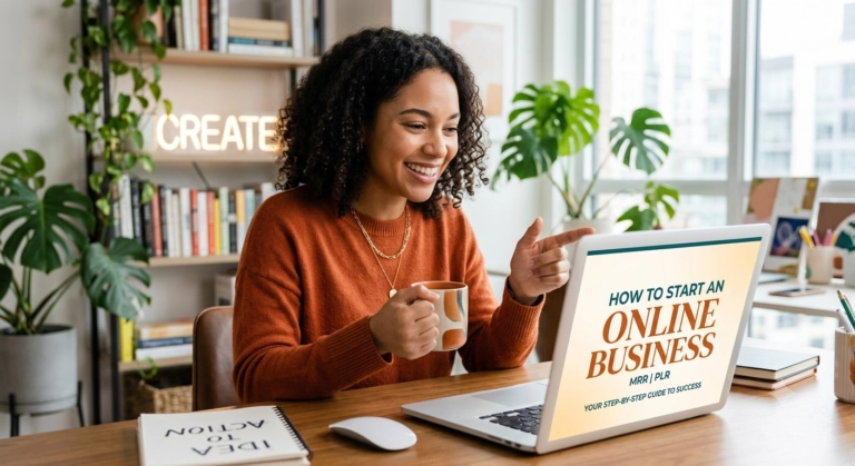 How To Start An Online Business | MRR PLR Ebook