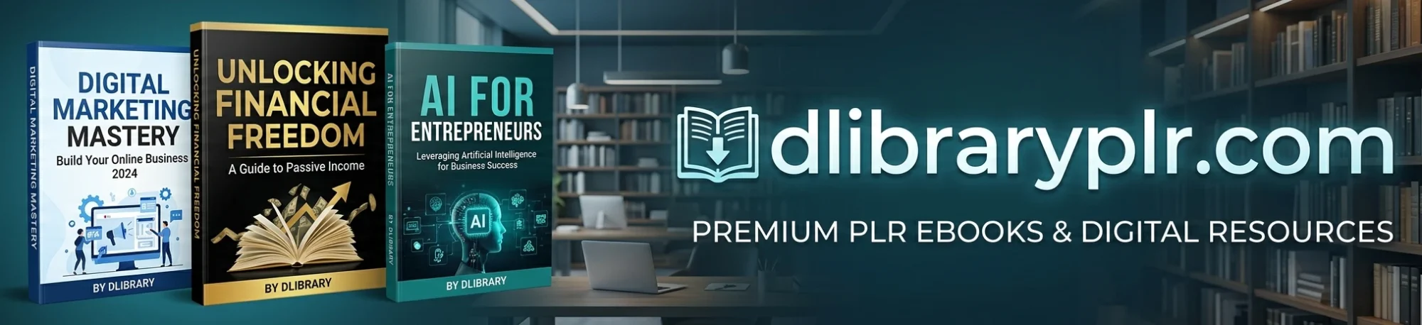 DLibraryPLR – PLR Ebooks Library